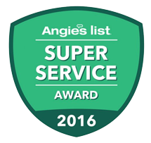 Angie's List Super Service Award 2016 HVAC